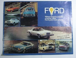 1977 Ford Sales Brochure - Bild 1 von 2
