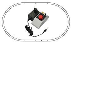 087A Roco Track Oval Tracks With Massic. Rubber and Power Supply 150x100 CM - Picture 1 of 5