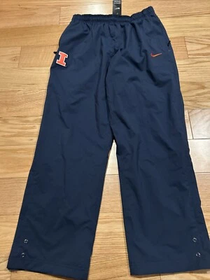 Pantalón Nike NCAA Illinois Player Issue Storm Fit Talla XL 868340 Lucha Illini Hombres Foto 1 de 4