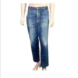 L.L. Bean Comfort Waist Medium Wash Blue Denim Straight Jeans 36 x 30 - Picture 1 of 10