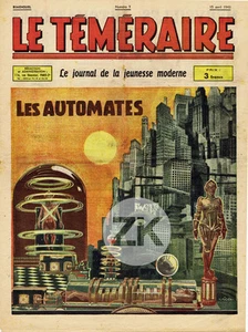 METROPOLIS Robot Fritz LANG Helm Automate Photomontage VICA Guerre Occupation 43 - Picture 1 of 1