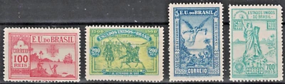 BRAZIL:1900 SC#162-65 MHOG Discovery of Brazil, 400th anniversary AP2597 - Image 1 of 2