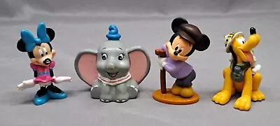 4 figuras coleccionables de Mickey Mouse Minnie Dumbo Mickey y Pluto Foto 1 de 4