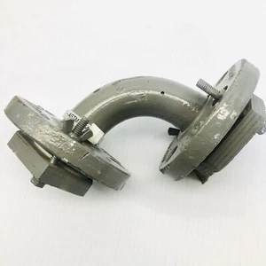 RESISTOFLEX 1" 90 DEGREE ELBOW FLANGED PTFE ASATM F1545 - Picture 1 of 5