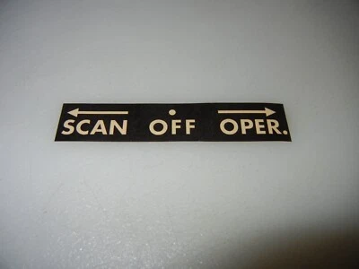 Rock-Ola  Jukebox Scan  Decal - New - Image 1 of 3