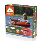 Ozark Trail River/Pool Inflatable Durable 39" Round Tube Float, Red - NEW/SEALED