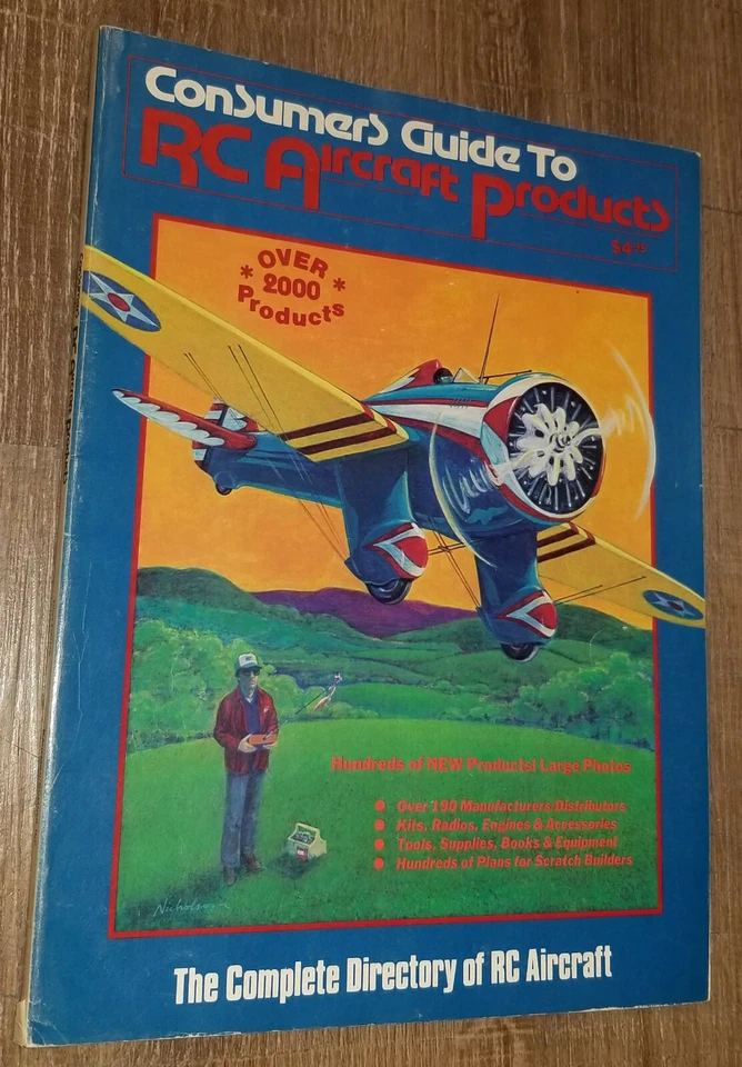 Book - Vintage Guide to RC Aircraft Products First Edition - circa 1983 - Image 1 of 1