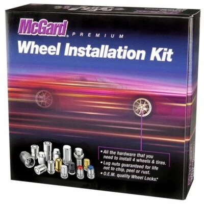 McGard for Jeep Wrangler Install Kit (Cone Seat Bulge) 1/2-20 / 3/4 Hex / (18 - Image 1 of 4