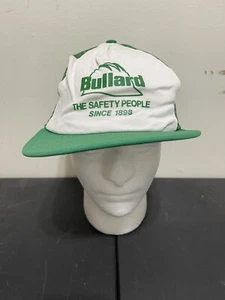 Bullard VTG SnapBack Hat The Safety People Since 1898 Large AJD Trucker Green 🪖 - Picture 1 of 9