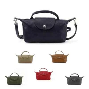 Real Leather Cute Small Tote Woman Girl Cross Body Shoulder Handbag - Picture 1 of 16