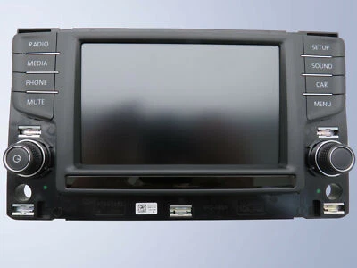 Display Anzeige Composition Media 6,5" Touchscreen VW Golf 7 Passat B8 Touran 2 - Bild 1 von 4