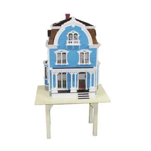 NEW Vintage Greenleaf The WILLOWCREST Wooden Dollhouse Kit #8005 FACTORY SEALED - Picture 1 of 2