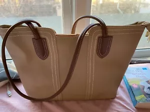 Large Faux Leather Tote Bag for Women | Work Office Handbag with Zipper Closure - Picture 1 of 5