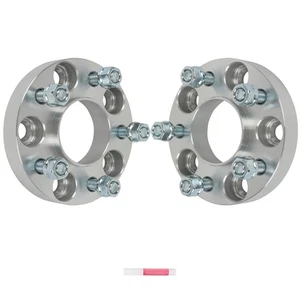 2Pcs 5x115 Hub Centric Wheel Spacers 1" For Chevrolet Impala Monte Carlo Equinox - Picture 1 of 7