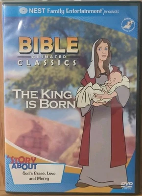 THE KING IS BORN Bible Animated Classics DVD 2005 by Nest Family Entertainmen - Image 1 of 3