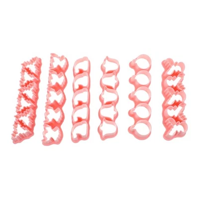  6-teiliges Rentier-Ausstechförmchen – Weihnachtsplätzchenausstecher – Kleine - Bild 1 von 4