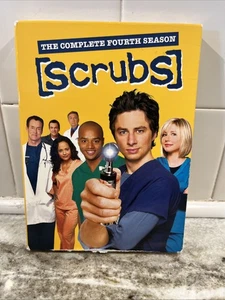 Scrubs: Season 4 (3 Disc DVD Set) in Excellent Condition - Picture 1 of 8