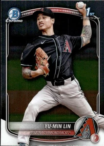 2025 Bowman Yu-Min Lin #BCP-27 Chrome Prospects - Bild 1 von 2