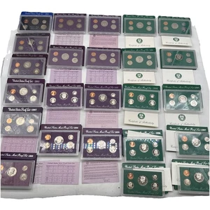 1983-1998 USA Proof Sets S Original Regierungsverpackung + COA (24) - Bild 1 von 24