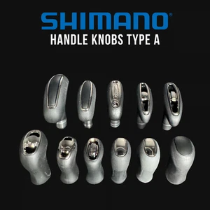 Manopola Shimano Aspire FA 4000, C5000 Type-A incl. rondella + cuscinetto - Foto 1 di 1