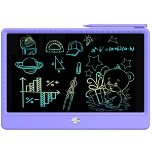 FLUESTON LCD Writing Tablet Doodle Board Toys Gifts for 3-8 Year Old Girls Bo... - Picture 1 of 7