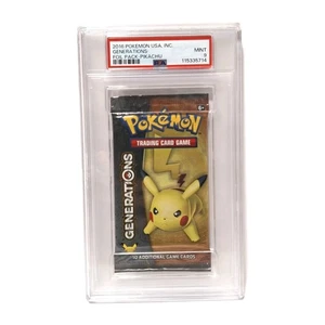 Pokemon Generations Booster de Colección 2016 Pikachu PSA 9 Sin Pesar  - Imagen 1 de 2