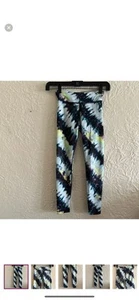 Athleta Girl Chit Chat Tight Tie Dye Leggings Medium 8 10 - Picture 1 of 8