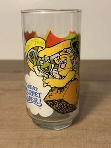 Vintage - 1981 Kermit, Fozzie, Gonzo The Great Muppet Kapernglas - McDonalds - Bild 1 von 10