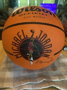 Rare Michael Jordan Wheaties Cereal Official Wilson NBA Basketball Chicago Bulls - Picture 1 of 4