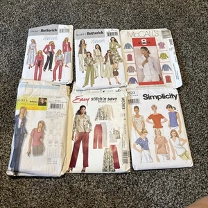 Lot of 6 Clothing patterns - Picture 1 of 13