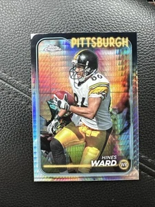 2024 Topps Chrome Hines Ward #165 Prism Refractor - Steelers - NM! - Picture 1 of 2