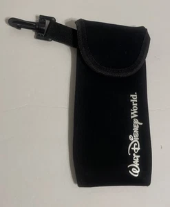 Walt Disney World custodia per occhiali da sole Topolino in neoprene nero solo con clip - Foto 1 di 5