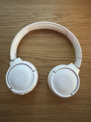 JBL Tune 510BT Wireless On-Ear Bluetooth Headphones – White - Image 1 of 4