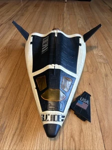 Transbordador espacial GI Joe Crusader 1987 de colección Arah Defiant Cobra incompleto amarillento - Imagen 1 de 20