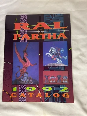 Catálogo Figuras Fantasía De Colección 1992 Ral Partha 44 Pg. AD&D y Warhammer Recurso PB Foto 1 de 4