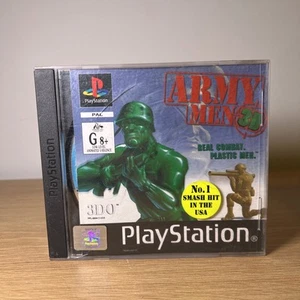 Army Men 3D Sony PlayStation 1 PS1 With Manual PAL Tested Working - Picture 1 of 5