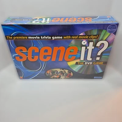 🎬 Scene It? The DVD Game – Brand New & Sealed! Movie Trivia Night AwaitsStep  - Image 1 of 4