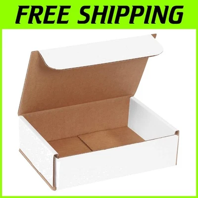50-Pack Small Corrugated Boxes 7x5x2" | Shipping Essentials - Image 1 of 4