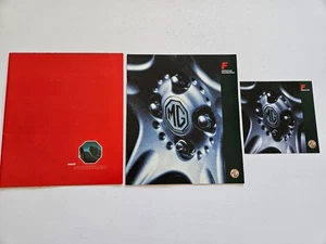 MGF LAUNCH SALES BROCHURE PACK 1995 1996 - Picture 1 of 6