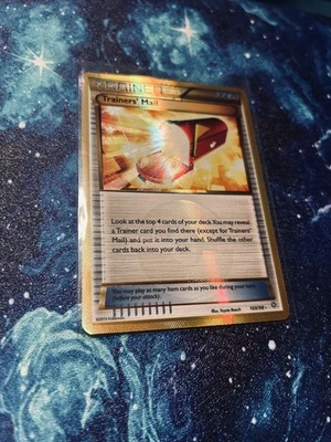 [NM] Poké Ball Trainers Mail 100/98 XY Gold Secret Ancient Origins [Gold] - Image 1 of 2