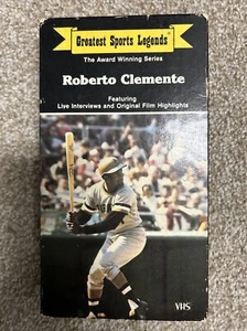 Greatest Sports Legends Roberto Clemente VHS 6D - Picture 1 of 3
