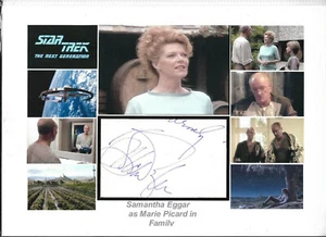 Star Trek - The Next Generation - Samantha Eggar autógrafo y exhibición - Imagen 1 de 1