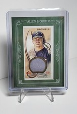 2023 Topps Allen & Ginter #MFR-JB Jeff Bagwell Framed Mini Relic