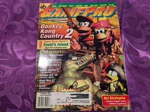 GamePro Magazine December 1995 Donkey Kong Country 2 Super Mario Yoshi Mortal K - Picture 1 of 6