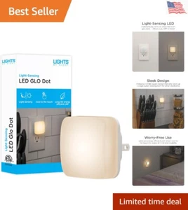 LED Night Light Plug In, Modern Night Lights Plug into Wall, Dusk to Dawn Sensor - Picture 1 of 10