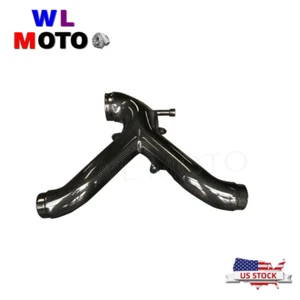 for Audi Carbon Fiber B5 S4 C5 A6 with 2.7T twin turbo engine Intake black - Picture 1 of 2