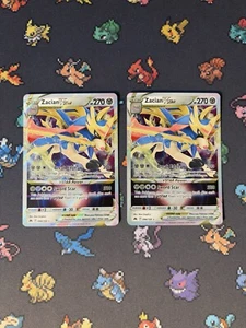 Pokémon Cards Zacian VSTAR 096/159 Ultra Rare Crown Zenith - (NM) x1 - Picture 1 of 2