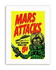 MARS ATTACKS BUABBLE GUM ALIEN MONSTER SAUCER Poster Canvas art Prints