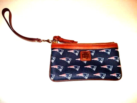 New England Patriots Dooney & Burke Clutch Purse Cover