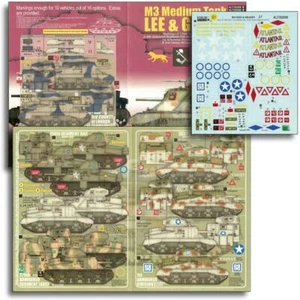 Echelon Fine Details 1/35 #ALT352006 M3 Medium Tank Lee & Grant in Burma & NA - Picture 1 of 1